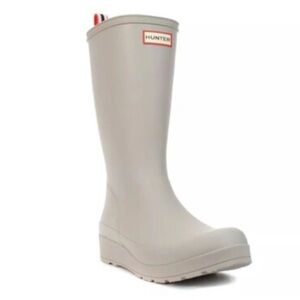Hunter Play Insulated Tall Rain Boot in Zinc  sz 9